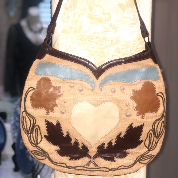 Vintage French Boho Handbag - Picture 7 of 8